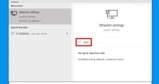 How to Set a Static IP Address for a Windows 10 PC