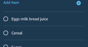 How to Create a Shopping List on Alexa