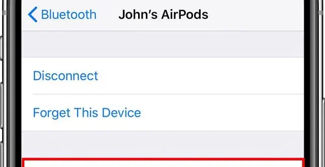 How to Rename Your AirPods