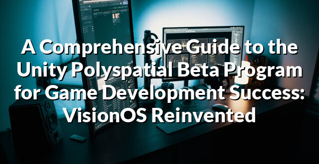 A Comprehensive Guide to the Unity Polyspatial Beta Program for Game Development Success: VisionOS Reinvented