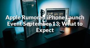 Apple Rumored iPhone Launch Event September 13: What to Expect