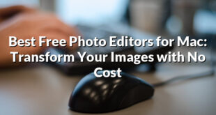 Best Free Photo Editors for Mac: Transform Your Images with No Cost