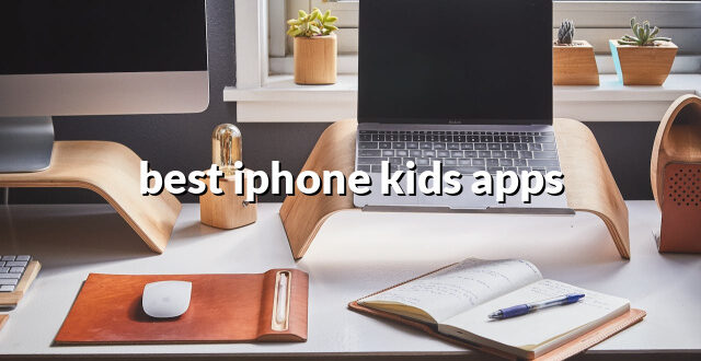 best iphone kids apps