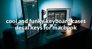 cool and funky keyboard cases decal keys for macbook