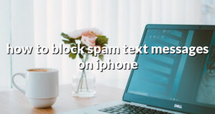 how to block spam text messages on iphone