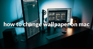 how to change wallpaper on mac