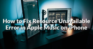 How to Fix Resource Unavailable Error in Apple Music on iPhone