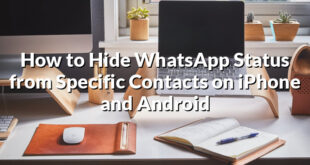 How to Hide WhatsApp Status from Specific Contacts on iPhone and Android