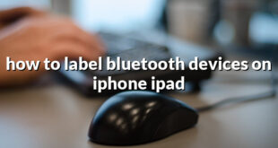 how to label bluetooth devices on iphone ipad