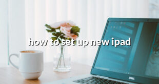 how to set up new ipad