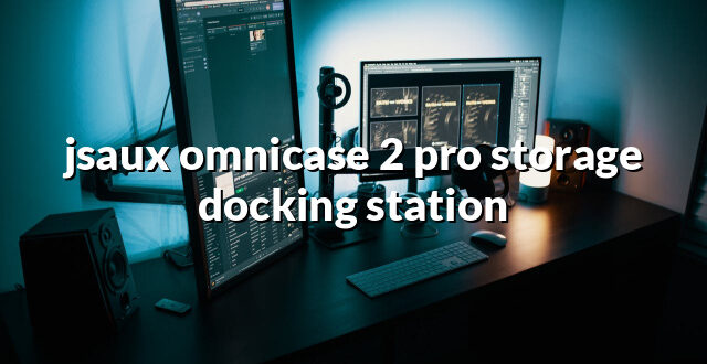 jsaux omnicase 2 pro storage docking station