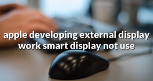 apple developing external display work smart display not use