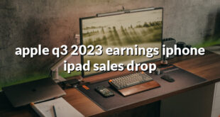 apple q3 2023 earnings iphone ipad sales drop