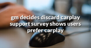 gm decides discard carplay support survey shows users prefer carplay