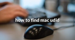 how to find mac udid