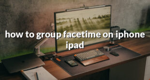 how to group facetime on iphone ipad