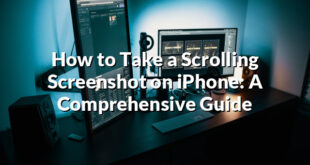 How to Take a Scrolling Screenshot on iPhone: A Comprehensive Guide