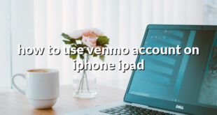 how to use venmo account on iphone ipad