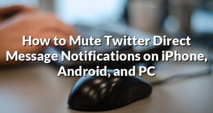 How to Mute Twitter Direct Message Notifications on iPhone, Android, and PC