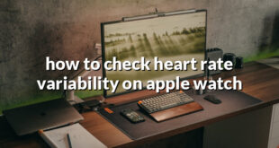 how to check heart rate variability on apple watch