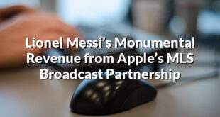 Lionel Messi’s Monumental Revenue from Apple’s MLS Broadcast Partnership