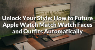 Unlock Your Style: How to Future Apple Watch Match Watch Faces and Outfits Automatically