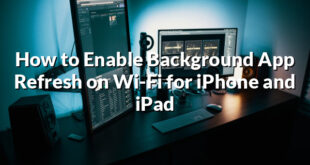 How to Enable Background App Refresh on Wi-Fi for iPhone and iPad