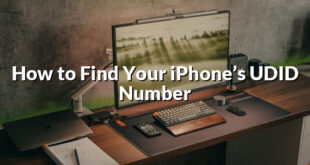 How to Find Your iPhone’s UDID Number