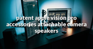 patent apple vision pro accessories attachable camera speakers