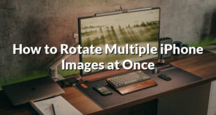 How to Rotate Multiple iPhone Images at Once